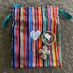 Brand New Brighton Divinity Cross Key Fob